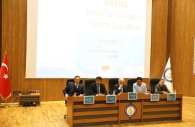 Şırnak'ta İstihdam ve Yatırım Olanakları Paneli